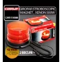 Girofar stroboscopic galben cu magnet, xenon 500W 12V