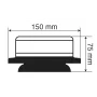 Girofar stroboscopic galben LED 12/24V RL-7