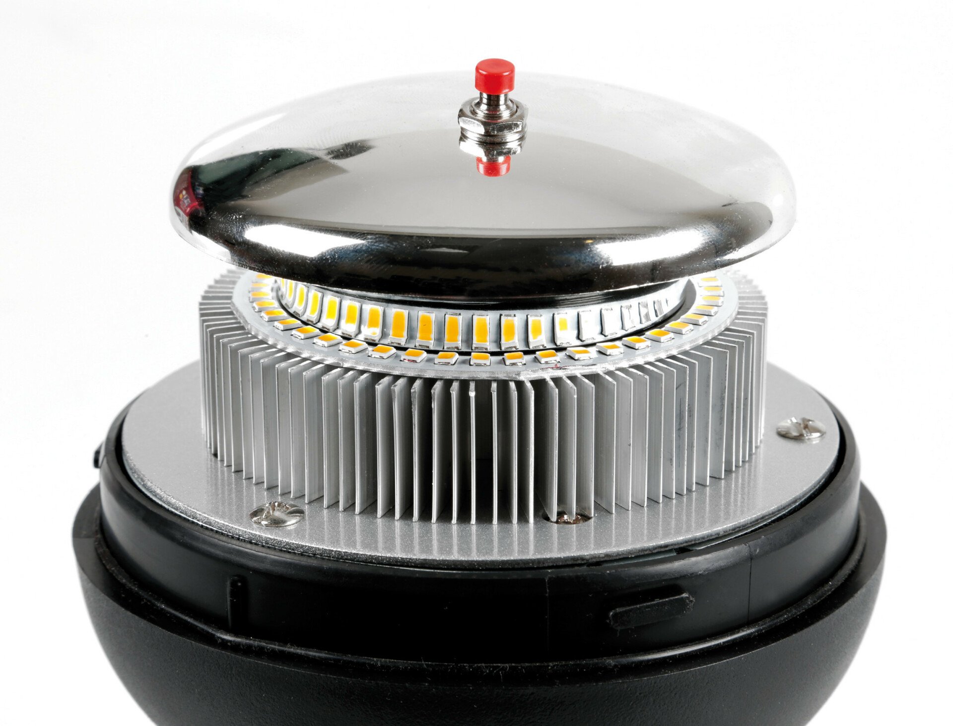 Girofar stroboscopic galben LED cu fixare DIN 12/24V RL-9 thumb