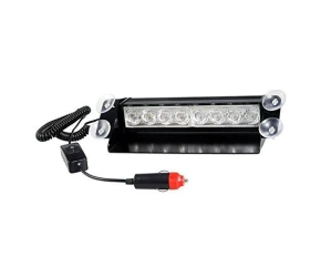 Girofar stroboscopic LED de interior cu ventuze 12V - Albastru