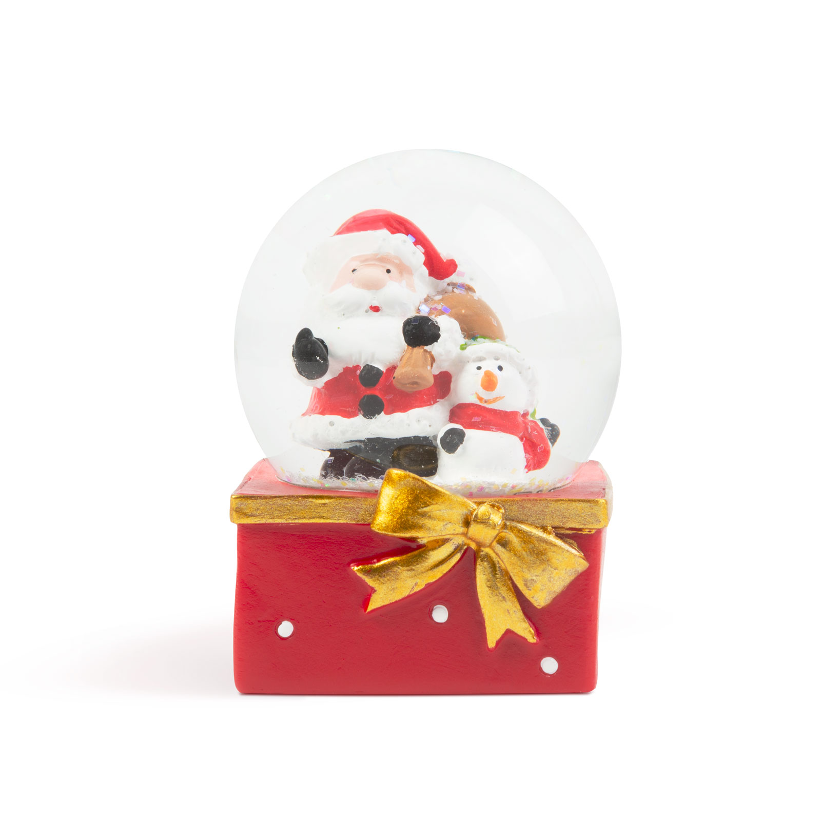Glob de zăpadă de Crăciun cu LED - 4 modele thumb