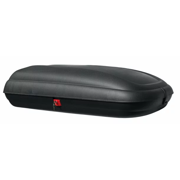 Gran-Pree, polipropilén csomagtartó doboz 320 l  - Karbon fekete-újra lezárva,