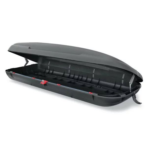 Gran-Pree, cutie portbagaj din polipropilena 480 l - Carbon negru-Resigilat,