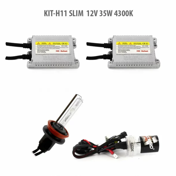 H11 SLIM  12V 35W 4300K