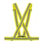 X-Belt, safety reflective cross belt - Yellow