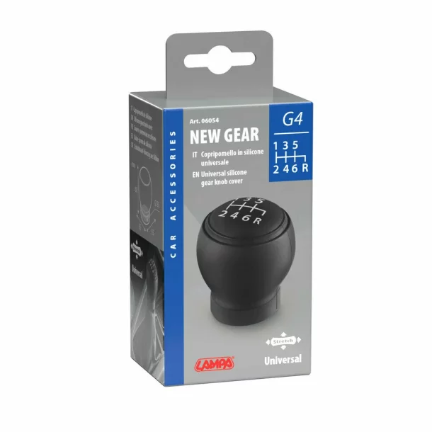 Husa maner schimbator viteze silicon New Gear - G4 - Versiune cu 6 viteze-Resigilat,
