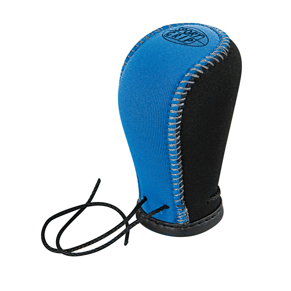 Sport-Grip shift knob cover - Blue/Black thumb