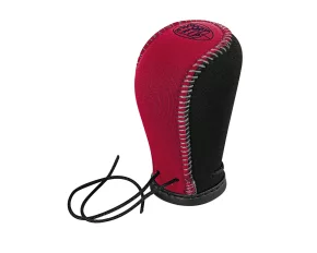 Sport-Grip shift knob cover - Red/Black