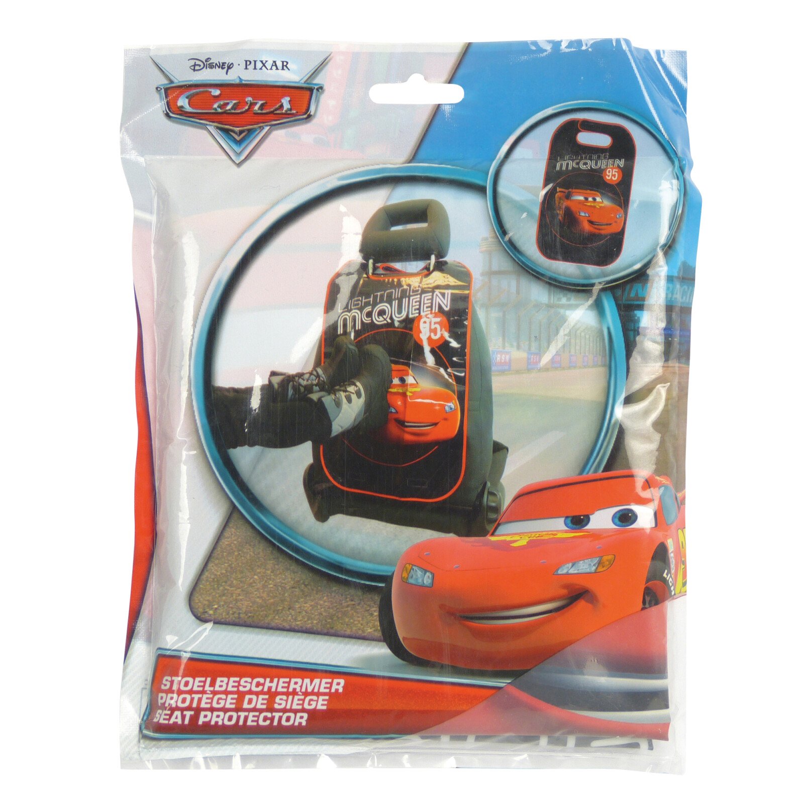Husa protectie spate spatar scaun 70x45cm - Disney Cars Formula Racer thumb