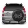 Husa roata rezerva externa 4x4 Off Road - Ø72x23cm - Marimea 72