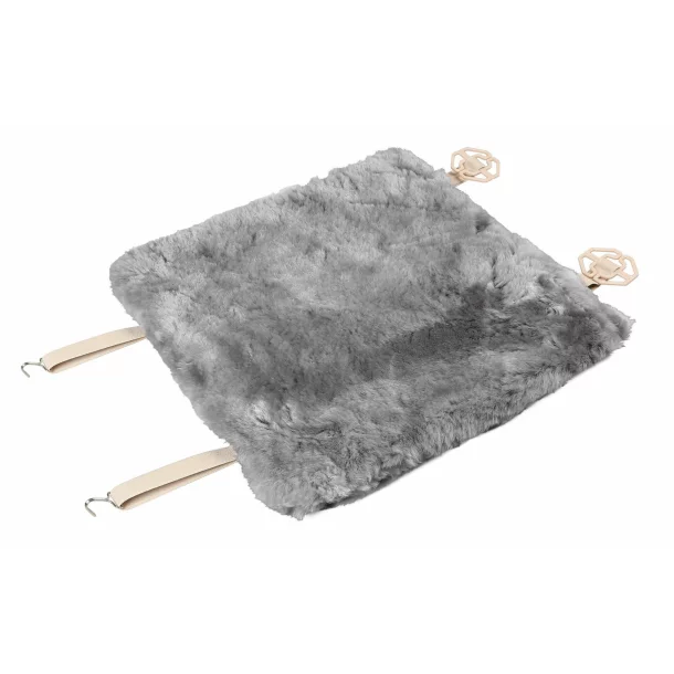 Comfort Max, sheepskin seat cushion 1pcs - Grey