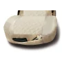 Lolita, polyester/leatherette truck seat cover - Cream