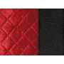 Lolita, polyester/leatherette truck seat cover - Black/Red