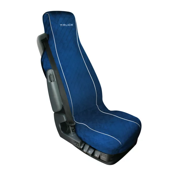 Silvia, cotton truck seat cover - Blue