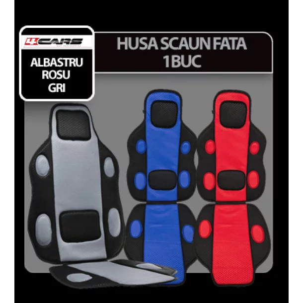 Husa scaun fata 4Cars 1buc - Albastru