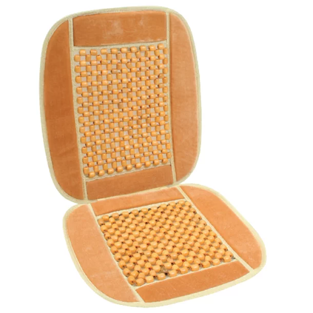 Husa scaun fata cu bile si velour 1buc Filson - Bej