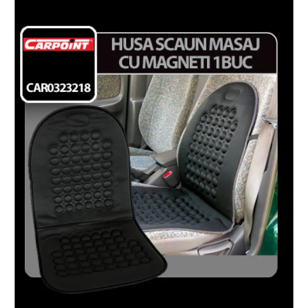 Husa scaun fata masaj cu magneti 1buc Carpoint
