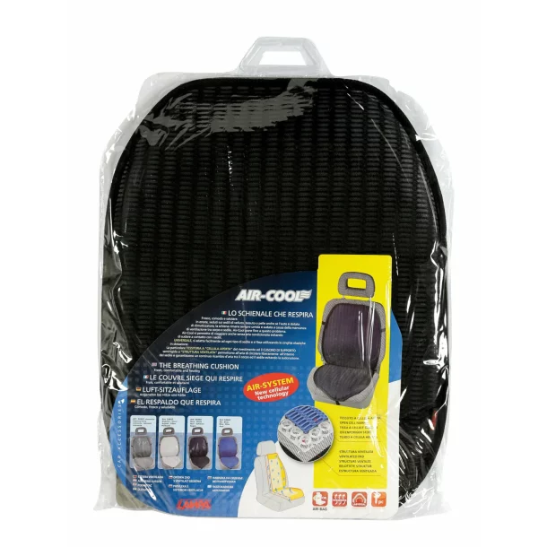 Husa scaun fata respiranta Air-Cool 1buc - Negru