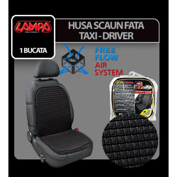 Husa scaun fata respiranta Taxi-Driver 1buc