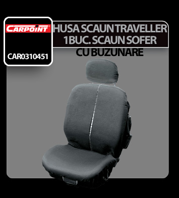 Traveller seat covers 1pcs - Grey thumb