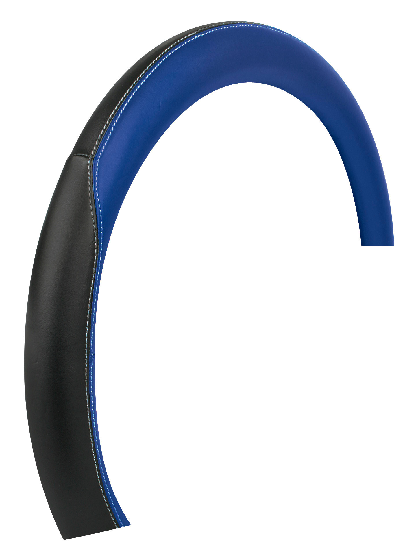 Club, comfort grip steering wheel cover - M - Ø 44/46 cm - Blue thumb