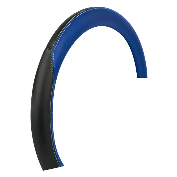 Club, comfort grip steering wheel cover - M - Ø 44/46 cm - Blue