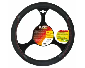 GT-Sport, TPE sport grip steering wheel cover - M - Ø 37/39 cm