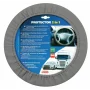 Protector 2 in 1, elasticized steering wheel cover - Grey