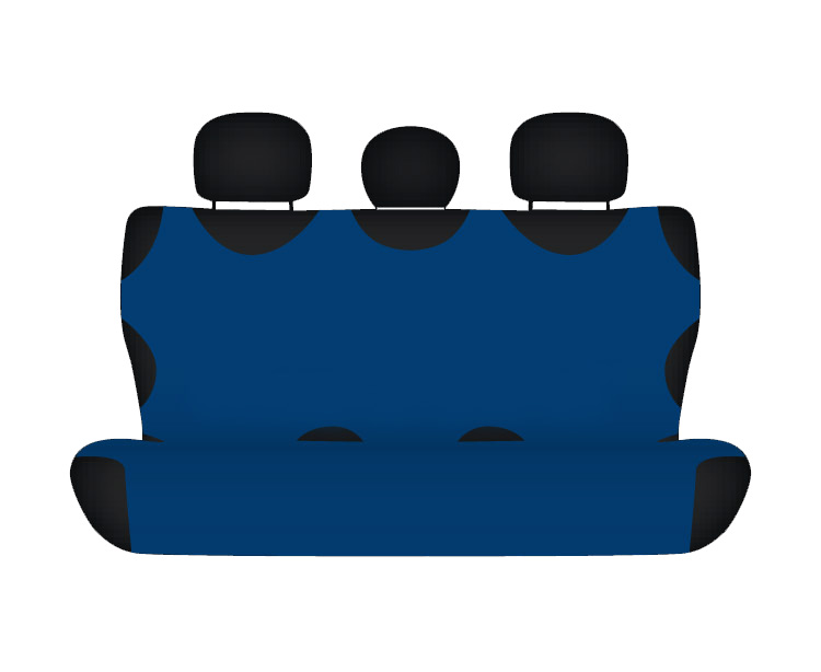 Koszulki póló hátsó üléshuzat - 2 darabos - Kék thumb