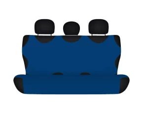 Koszulki póló hátsó üléshuzat - 2 darabos - Kék