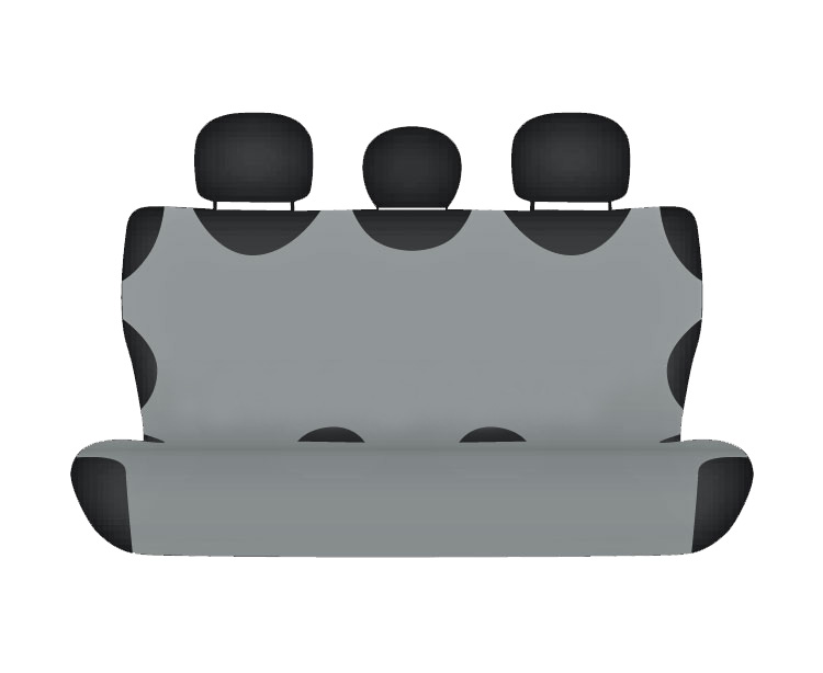 Koszulki undershirt back seat cover 2pcs - Grey thumb