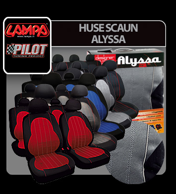 Alyssa seat covers 9pcs - Blue thumb