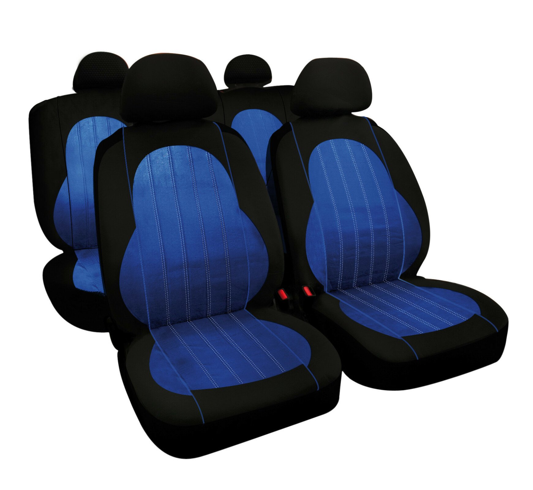 Alyssa seat covers 9pcs - Blue thumb