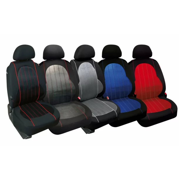 Alyssa seat covers 9pcs - Black