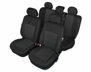 Bonn Super AirBag L seat covers 9pcs - Black/Grey