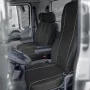 Dedikált kamion üléshuzat készlet DAF LF 1+2 ülőhely - Fekete/Szürke