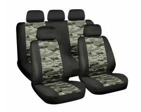 Huse scaun Camo Air-Force 9buc - Camuflaj