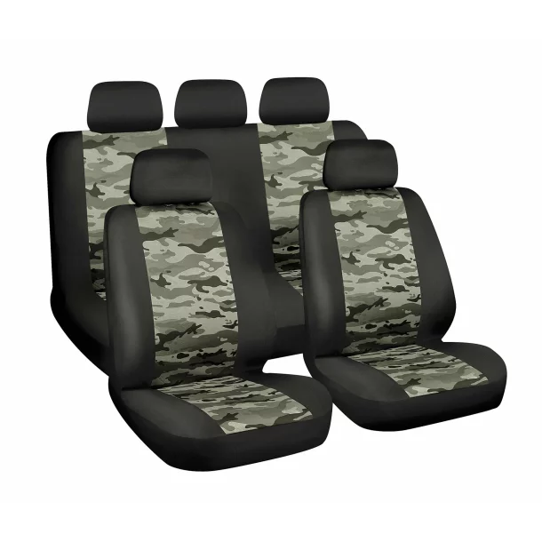 Huse scaun Camo Air-Force 9buc - Camuflaj