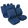 De-Luxe Sport Edition kiváló minőségű jacquard üléshuzat 9db - Kék