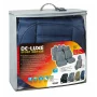 Huse scaun De-Luxe Sport Edition jacquard high-quality 9buc - Albastru