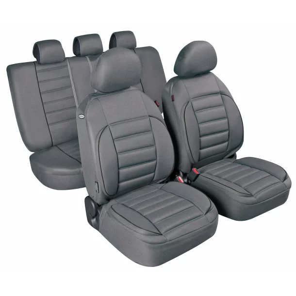 De-Luxe Sport Edition, high-quality seat cover set - Grey