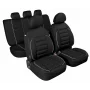 De-Luxe Sport Edition, high-quality seat cover set - Black