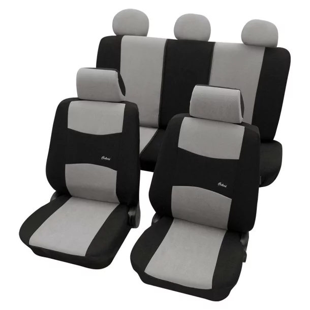 Eco Class Colori, seat cover set 11pcs - Grey