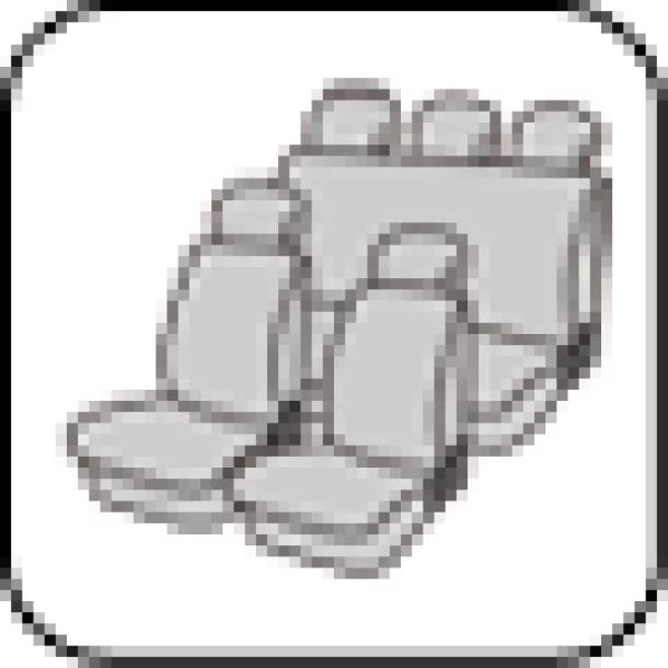 Huse scaun Eco Class Colori set 11buc - Rosu