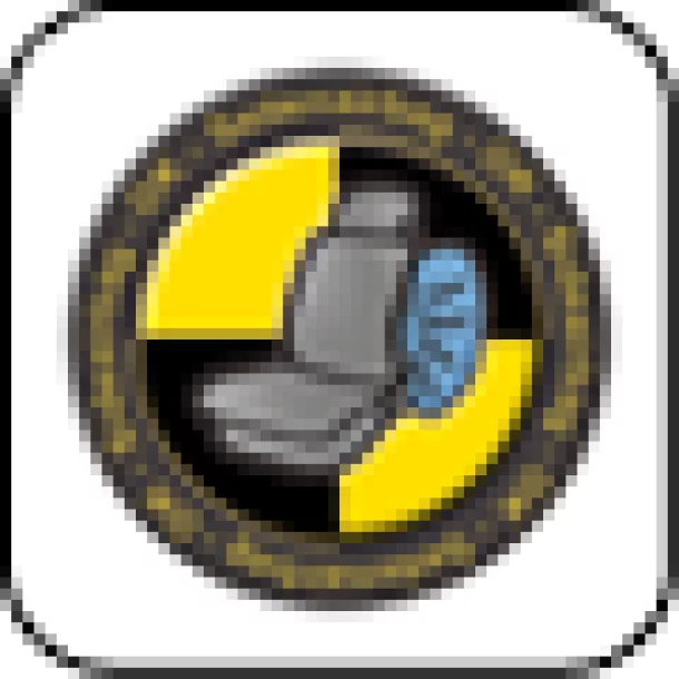 Huse scaun Eco Class Colori set 11buc - Rosu