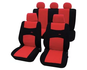 Huse scaun Eco Class Colori set 11buc - Rosu