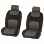 Carpoint Chicago, front seat covers 2pcs - Black/Grey