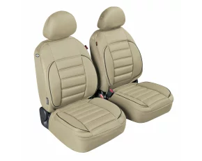 De-Luxe Sport Edition, high-quality front seat covers - Beige