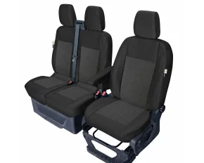 Huse scaun fata dedicate pentru Ford Transit Custom (pana la 06.2018 - de la 06.2018), cu masuta - 1+2 Locuri