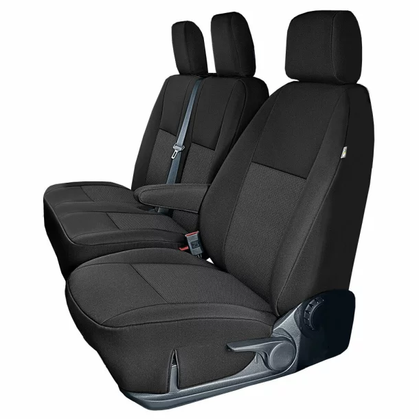 Tailor-made front seat covers for Mercedes Sprinter W907 (&gt;2018), 1+2 Seats